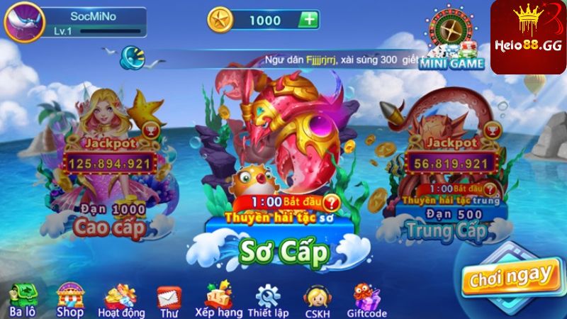 Bắn Cá H5 - Hướng Dẫn Chơi Với Chiến Lược Thắng Lớn 6 Trải nghiệm 3 sảnh cược hấp dẫn, độc đáo của sân chơi
