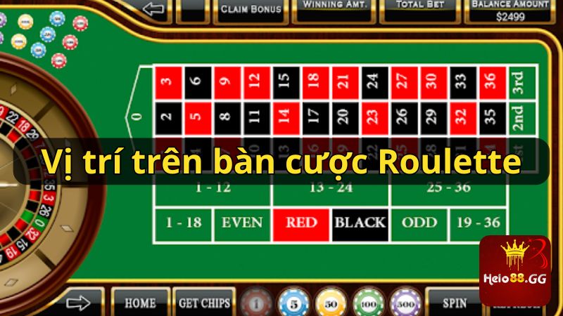 Cách Chơi Roulette Từ Cao Thủ Trúng Thưởng Cực Dễ 6 Vị trí trên bàn cược Roulette cần biết