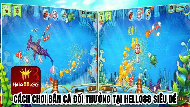 Cách Chơi Bắn Cá - Hướng Dẫn Chi Tiết Cho Tân Thủ 5 Cách chơi bắn cá đổi thưởng tại Hello88 siêu dễ