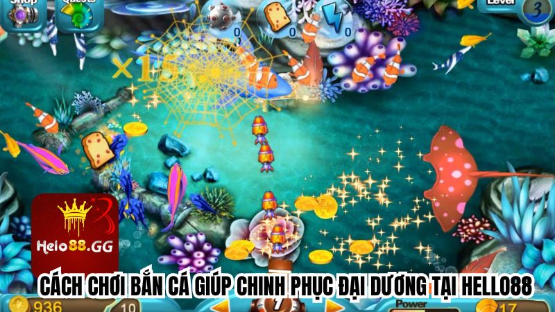 Cách Chơi Bắn Cá - Hướng Dẫn Chi Tiết Cho Tân Thủ 6 Chinh phục đại dương, giành về thưởng lớn cực đơn giản