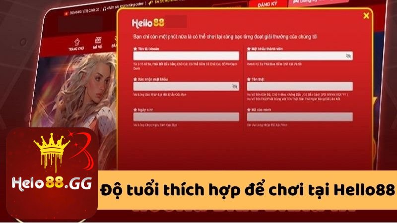 Câu Hỏi Thường Gặp - Giải Đáp Thắc Mắc Về Hello88 5 Độ tuổi thích hợp để chơi tại Hello88